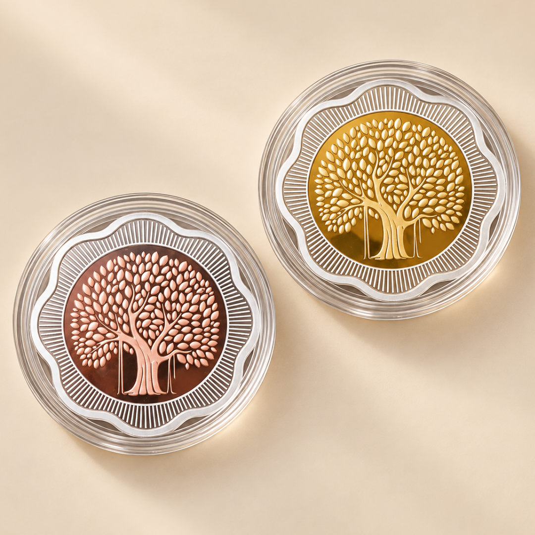 The Banyan Pair – Set of 2 Coins (20g Each, Total 40g)