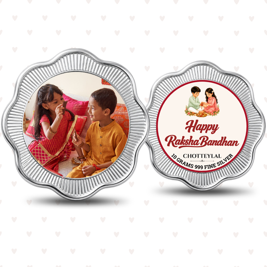 Happy Rakhi Sibling Bond 10g Silver Coin