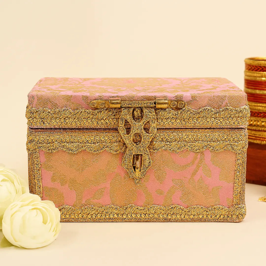 Multipurpose Chooda Box | Kaleera Box | Gift Box - Pink or Golden