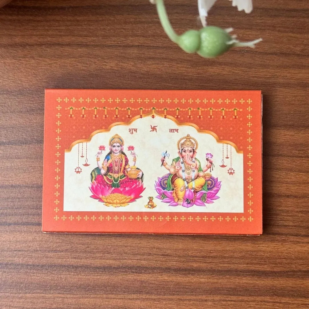 Laxmi and Ganesh ji, Silver, Round Shape UV Print, 2 gm, 999 Purity Silver Coin- Ready To Ship