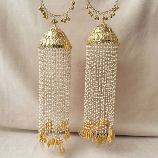 Traditional Long Bridal Kaleera for Classic Wedding Ceremonies