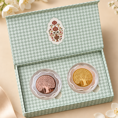 The Banyan Pair – Set of 2 Coins (20g Each, Total 40g)