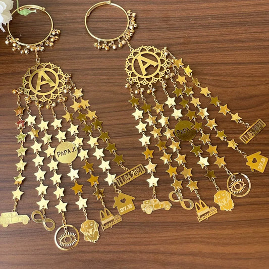 Starfall Bridal Kaleera - Customizable Alphabet & Charms