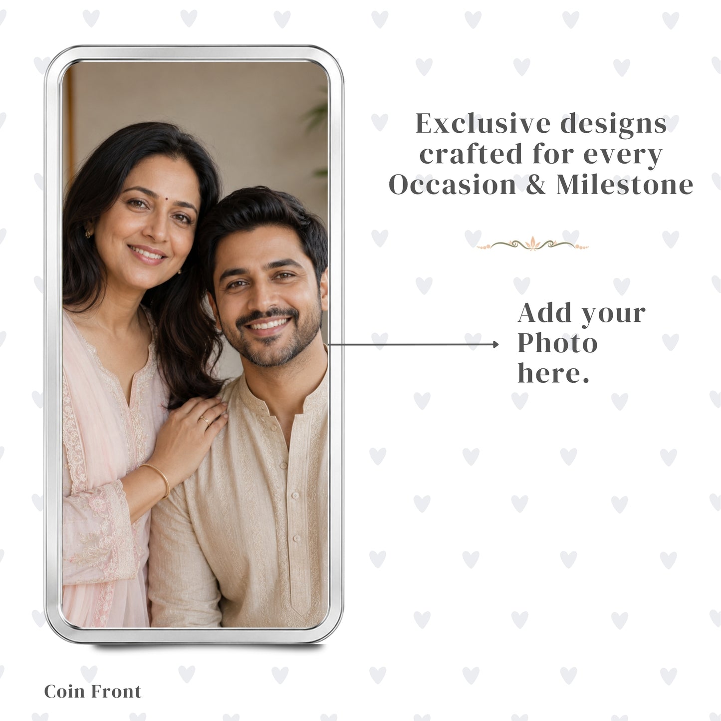 Hero Sis Personalised Raksha Bandhan Silver Bar Gift