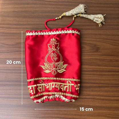 Traditional Sada Saubhagyavati Chooda Cover with Auspicious Design