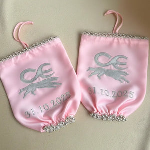 Baby Pink Zodiac Signs Parineeti Satin Chooda Cover – Chotteylal & Sons