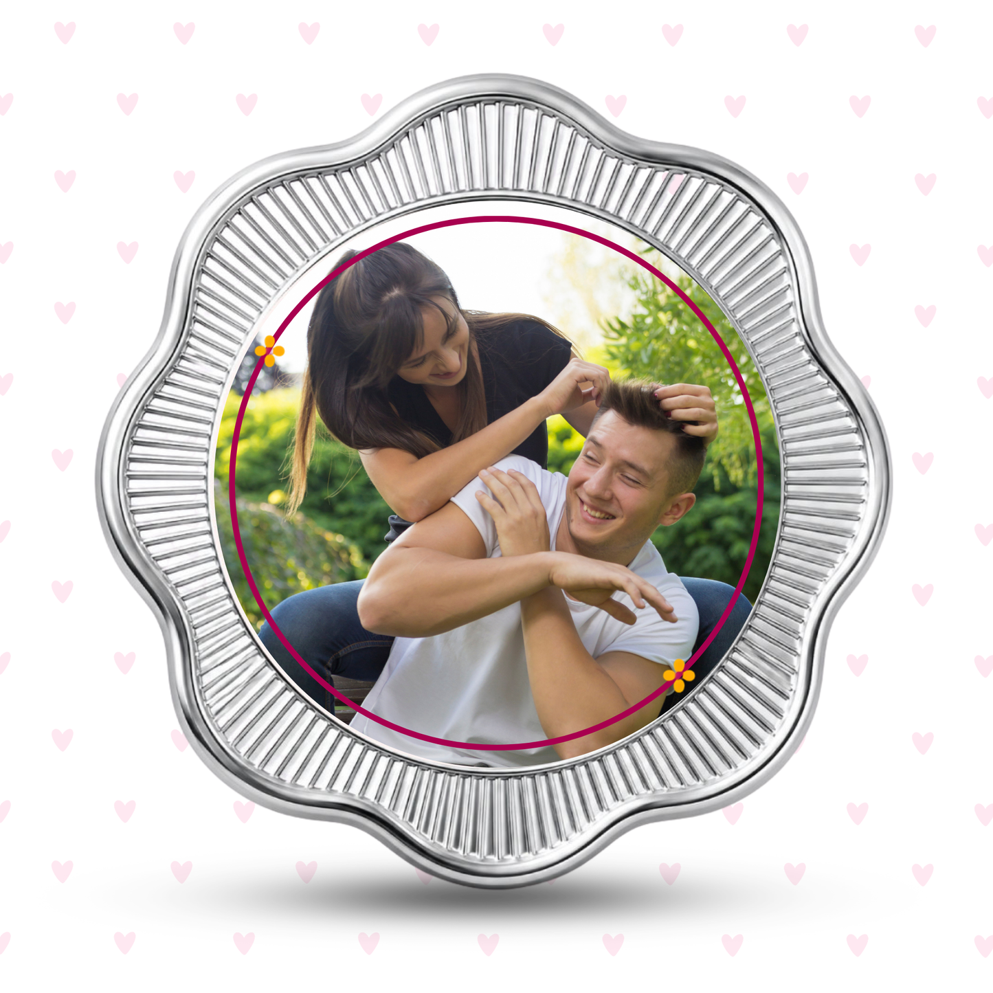 TheBestBroEver – Personalised Photo Silver Coin Raksha Bandhan Gift for Brother