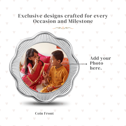 Happy Rakhi Sibling Bond 10g Silver Coin