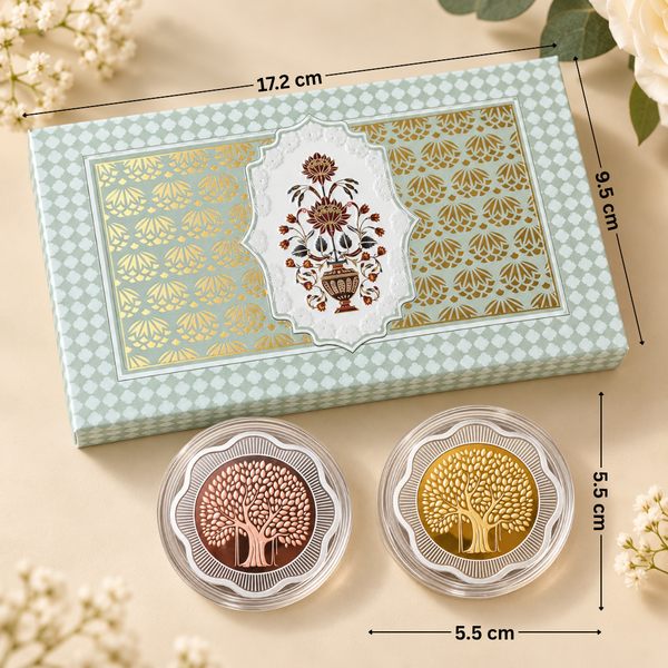Box or packaging logo and message customisation preview
