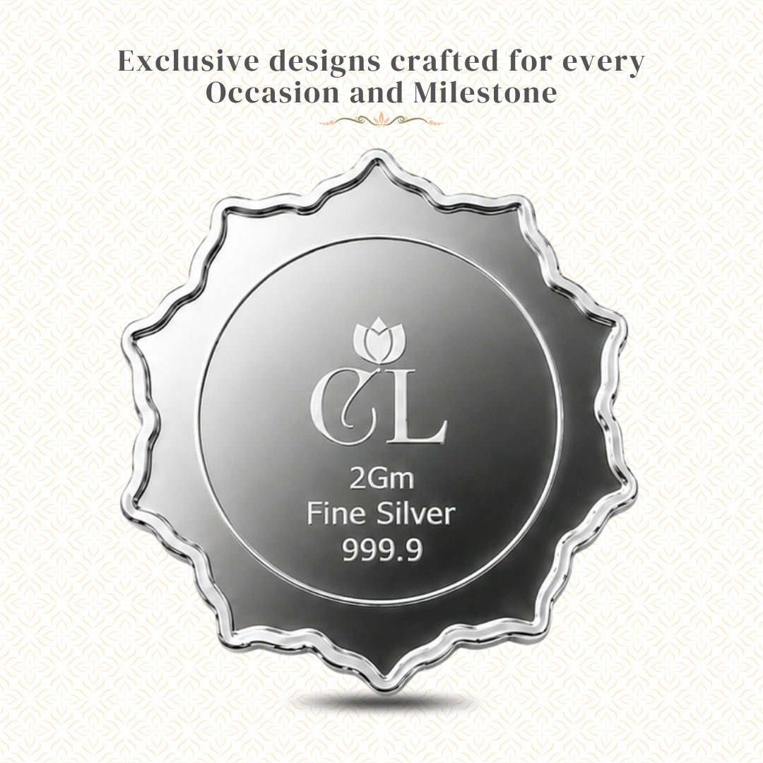Your Logo, Shining Bright — 2g Silver Star Coin, Personalize