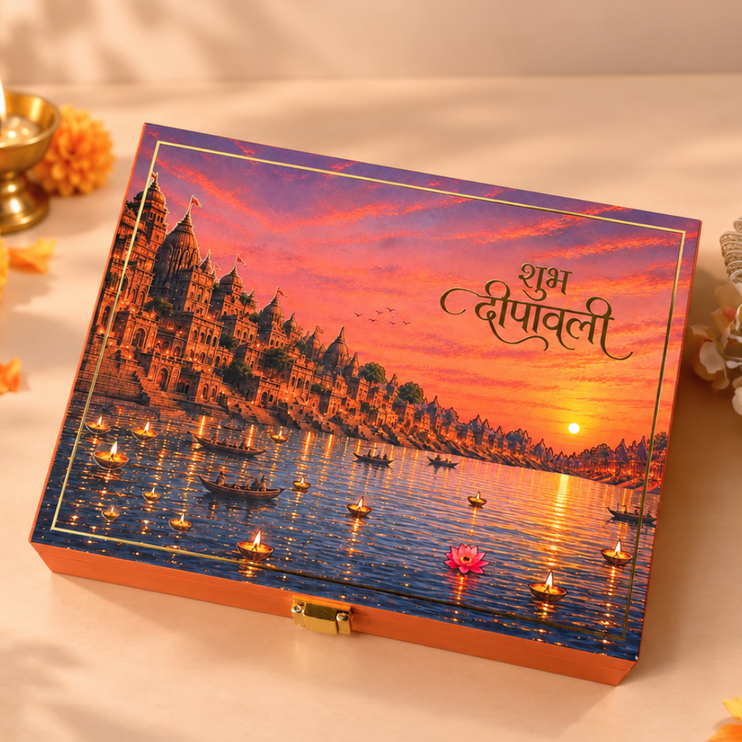 Dev Deepawali 10g Silver Coin Gift Box