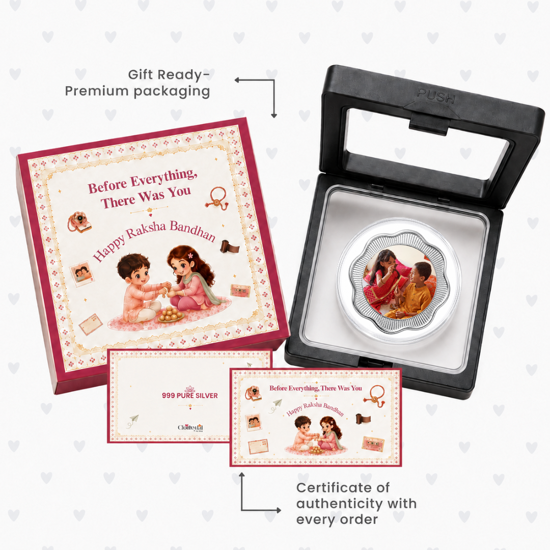 Happy Rakhi Sibling Bond 10g Silver Coin
