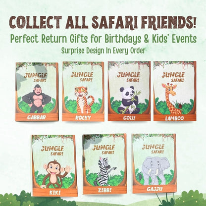 Jungle Safari Silver Coin Return Gifts (Set of Any 10 Coins– 1g Each) | 999 Pure Silver