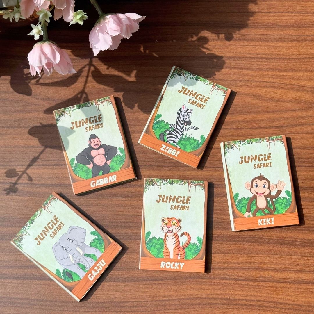 Jungle Safari Silver Coin Return Gifts (Set of Any 10 Coins– 1g Each) | 999 Pure Silver