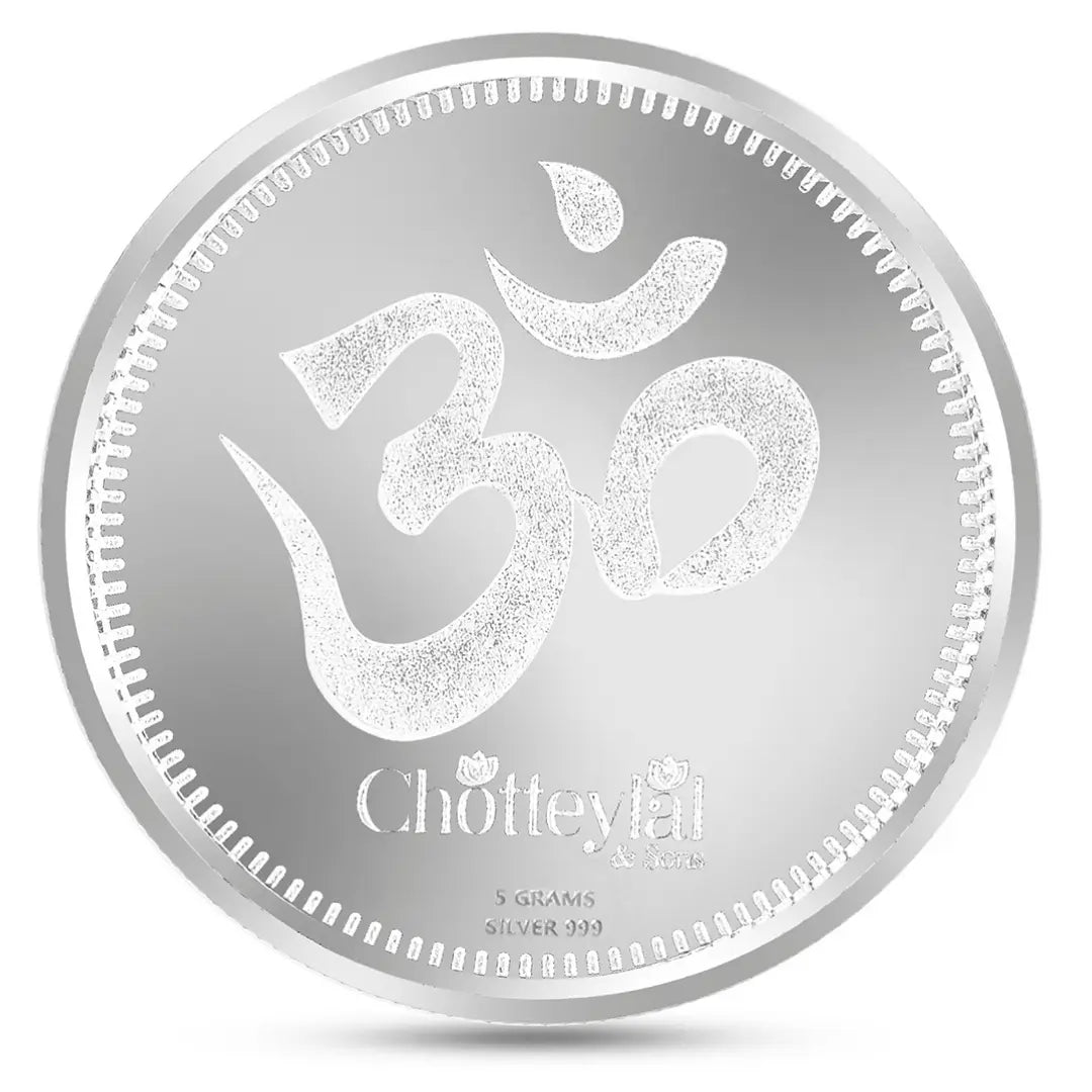 999 Pure Laxmi Ganesh 15 gm Silver Coin With Red Box