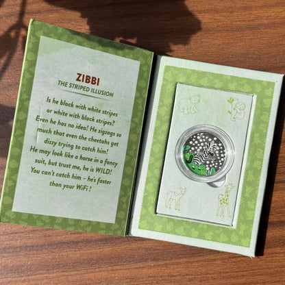 Jungle Safari Silver Coin Return Gifts (Set of Any 10 Coins– 1g Each) | 999 Pure Silver