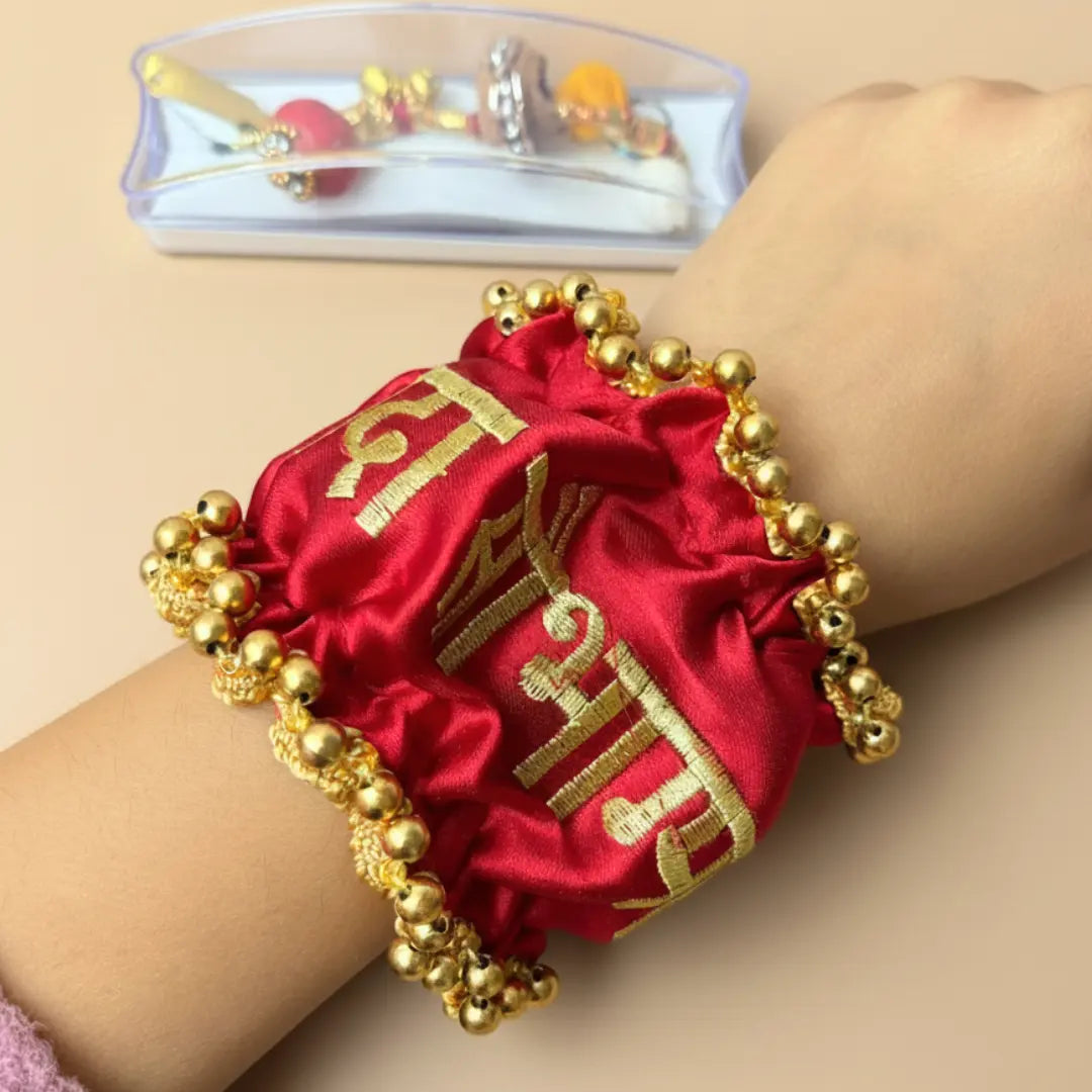 Traditional Wedding Gaana with Premium Maroon Cover