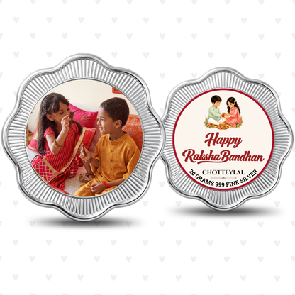 Happy Rakhi Sibling Bond 20g Silver Coin