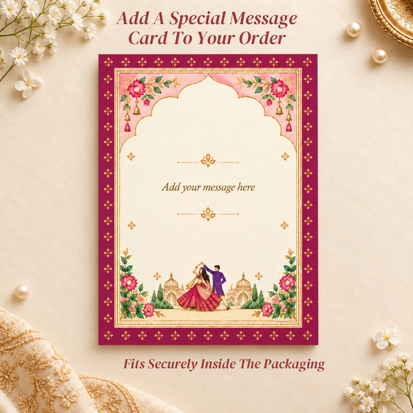 Message card customisation preview