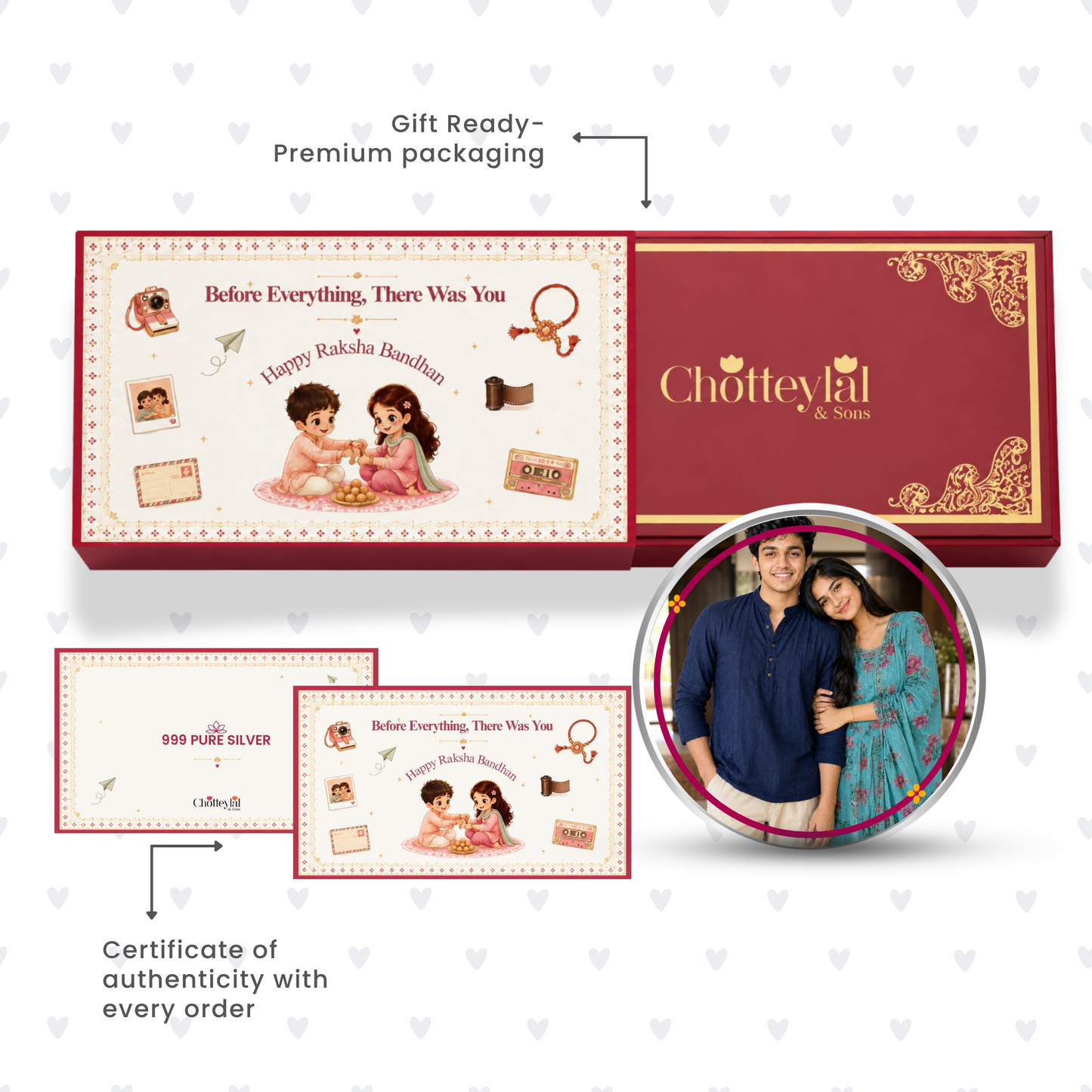 My Favourite Series Personalised Photo Silver Coin