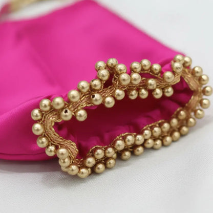 Parineeti With Pearl Beads Pink Chooda Cover | Chotteylal and Sons