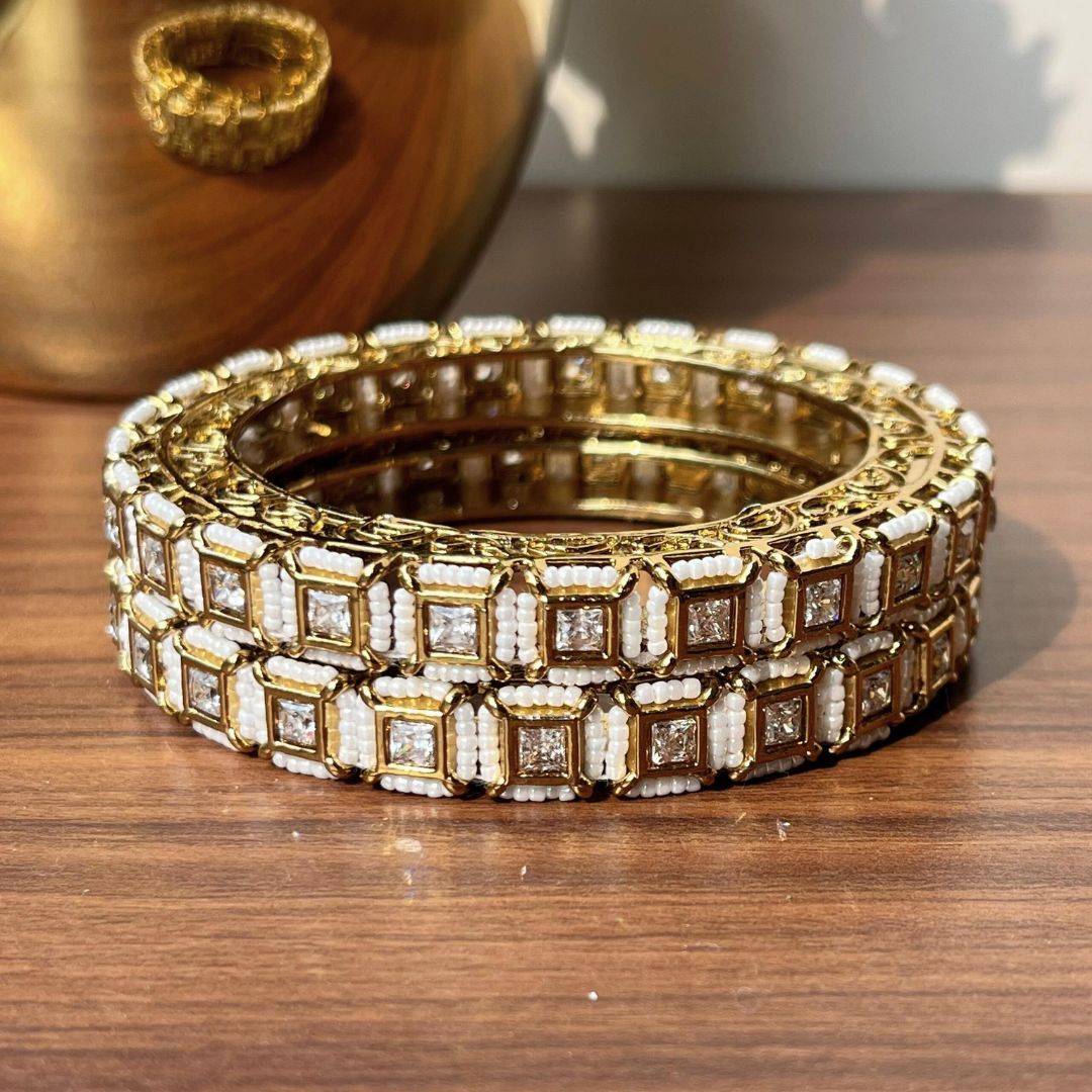 Pearl Lattice Square Kadas