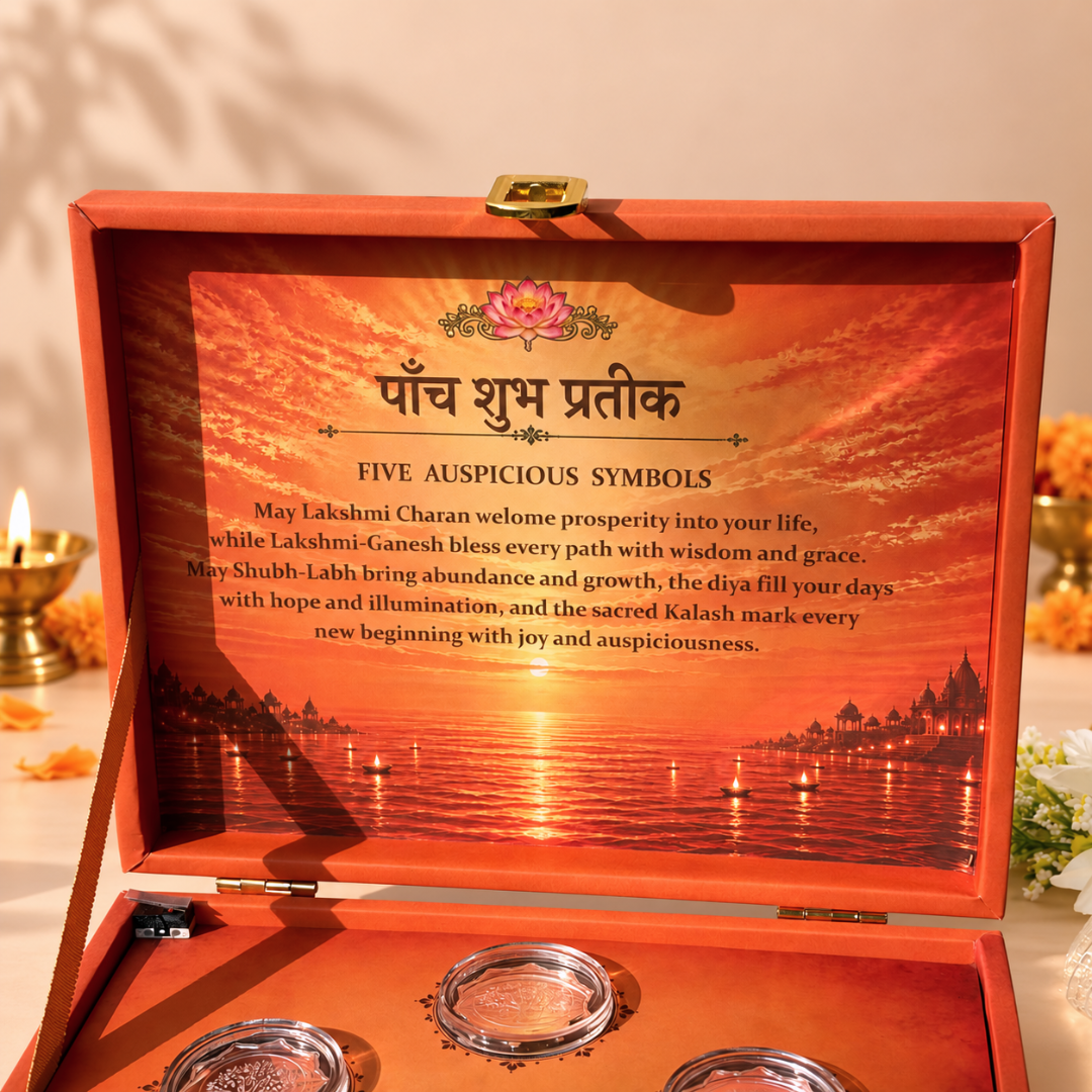 Dev Deepawali 10g Silver Coin Gift Box