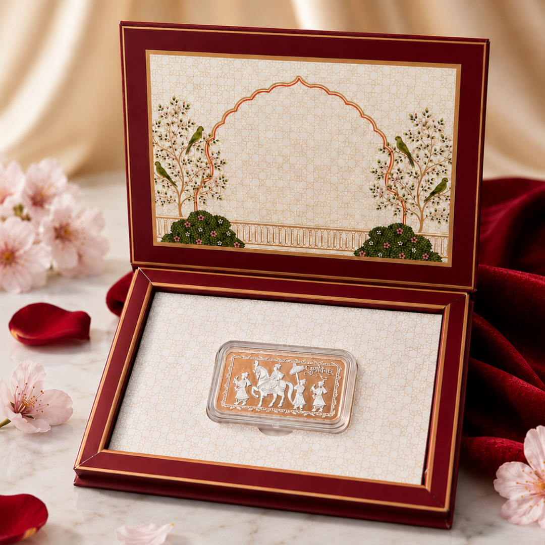 Wedding Special Baraat 20g Silver Coin Gift