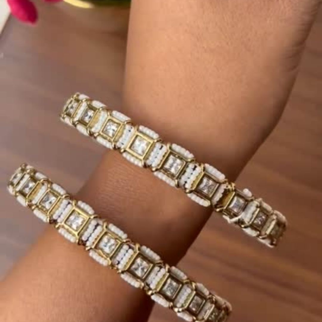 Pearl Lattice Square Kadas