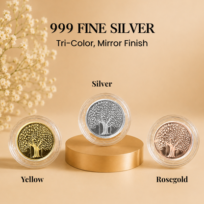 Roots of Eternity – Tri-Color Silver Set, 3g Each