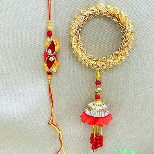 Pair Rakhi - Set of 2 Beautiful Threads