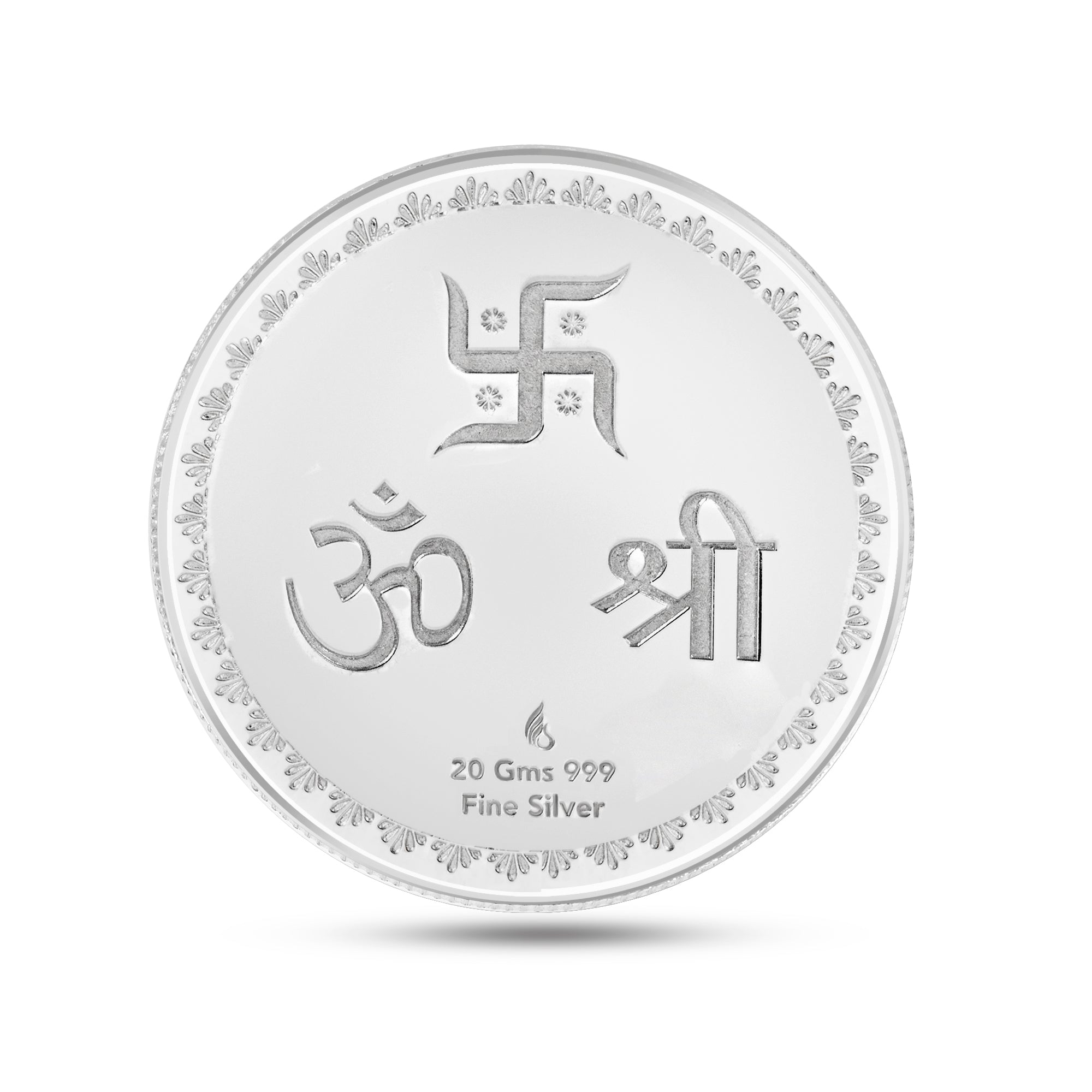 999 laxmi Silver Coin 20 Gram | laxmi ganesh coin