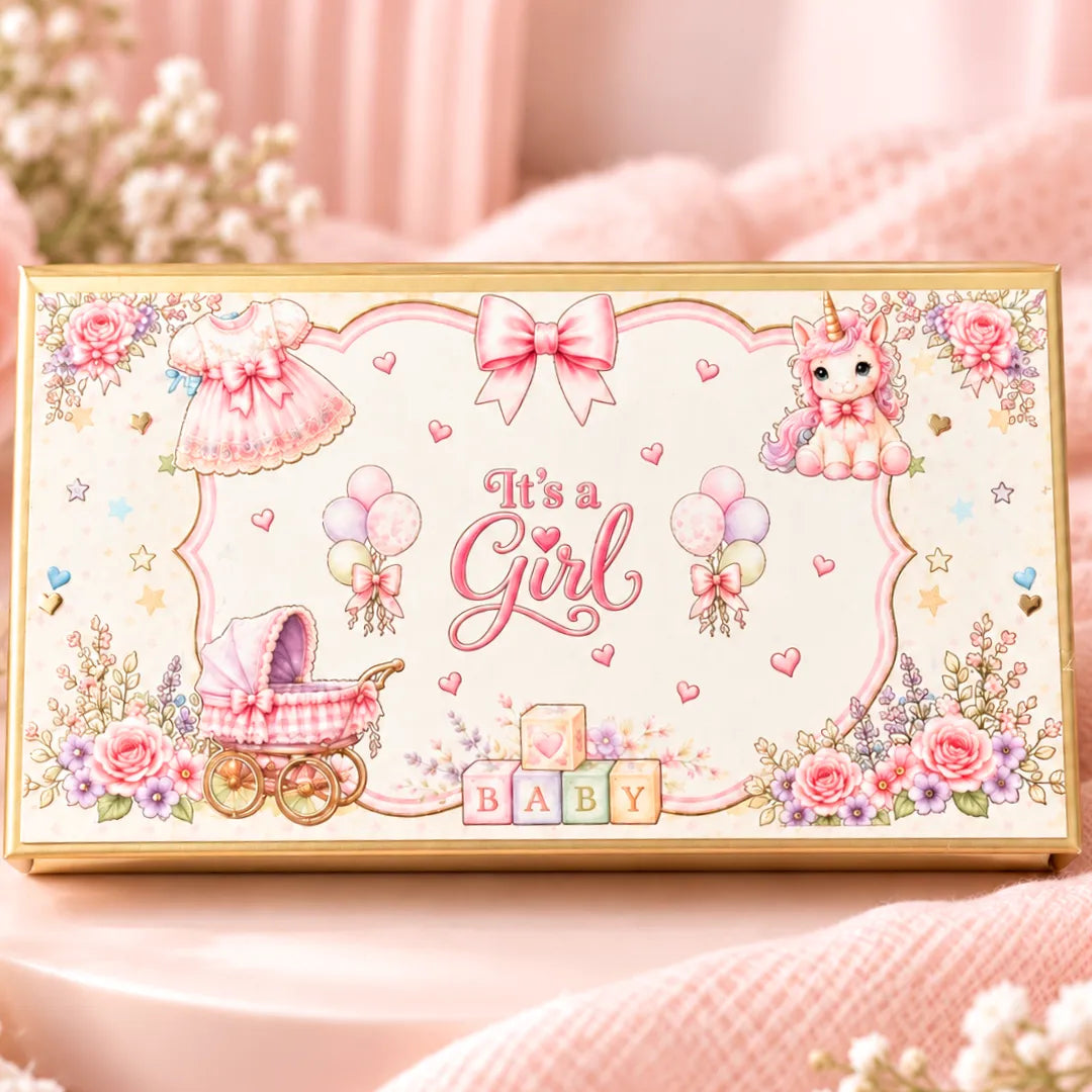 It’s a Girl 10g Silver Coin Baby Gift Box