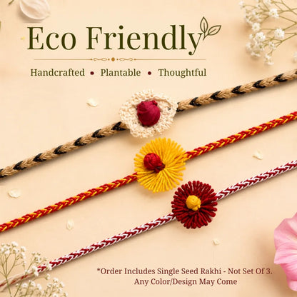 Eco-Friendly Plantable Rakhi | A Gift That Grows