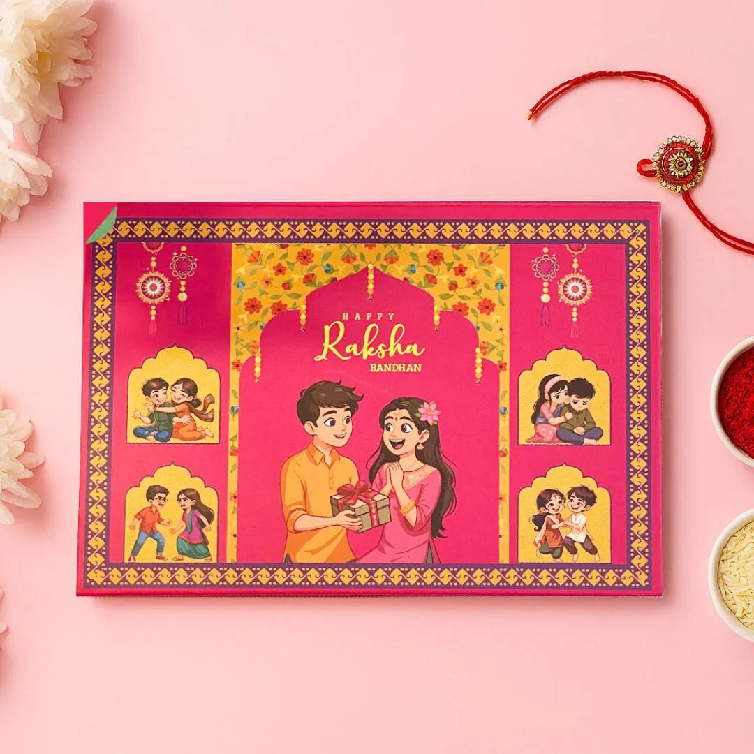 Dil Ka Rishta, Happy Raksha Bandhan 6gm Gift Box  - 999 Purity Silver Coin