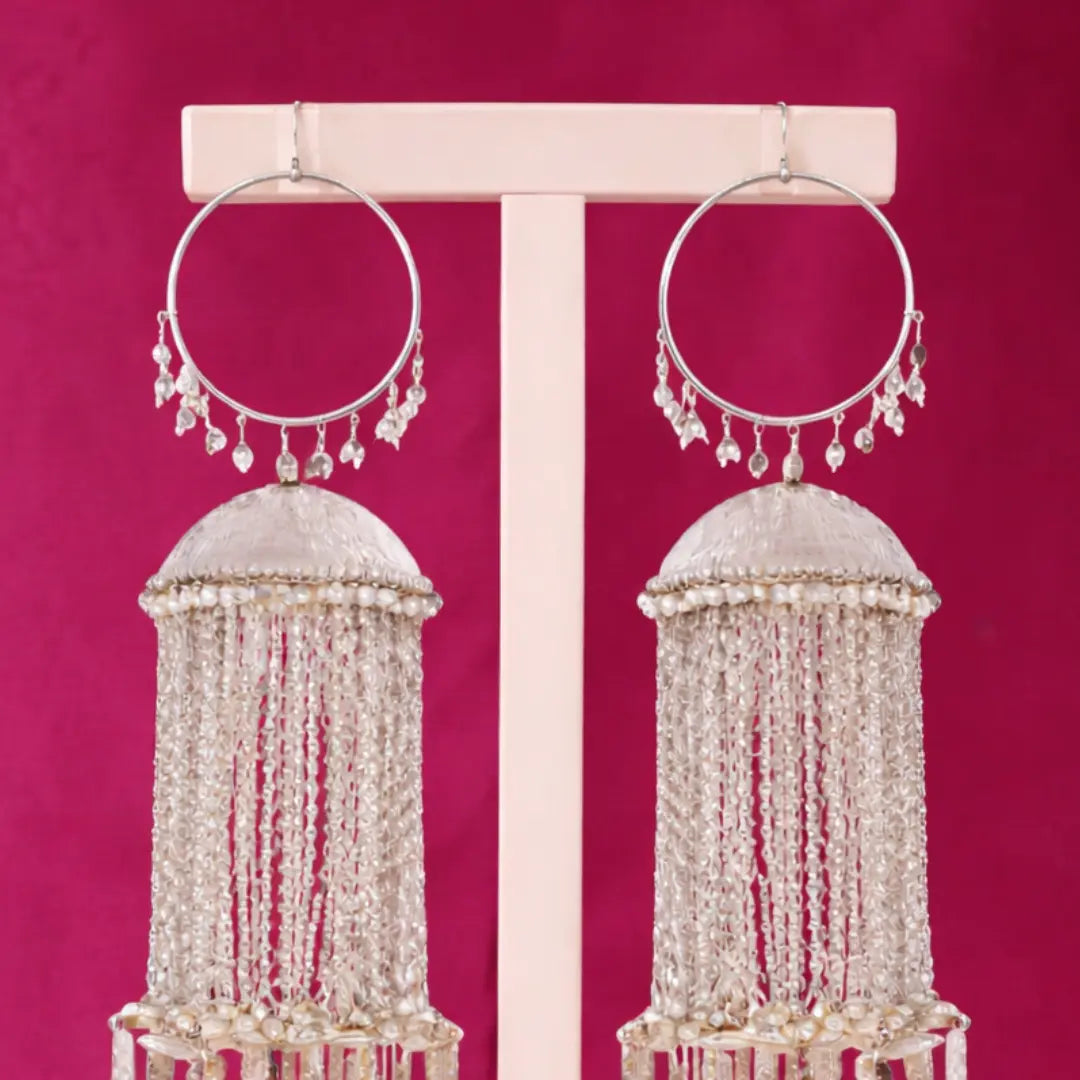 Heer Barsaat Inspired Silver Bridal Kalira