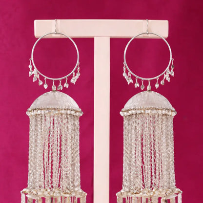 Heer Barsaat Inspired Silver Bridal Kalira