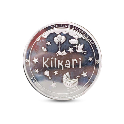 Silver Baby Girl Coin 20GM Coin