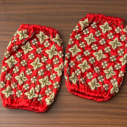 Red Chooda Cover for Elegant and Traditional Weddings