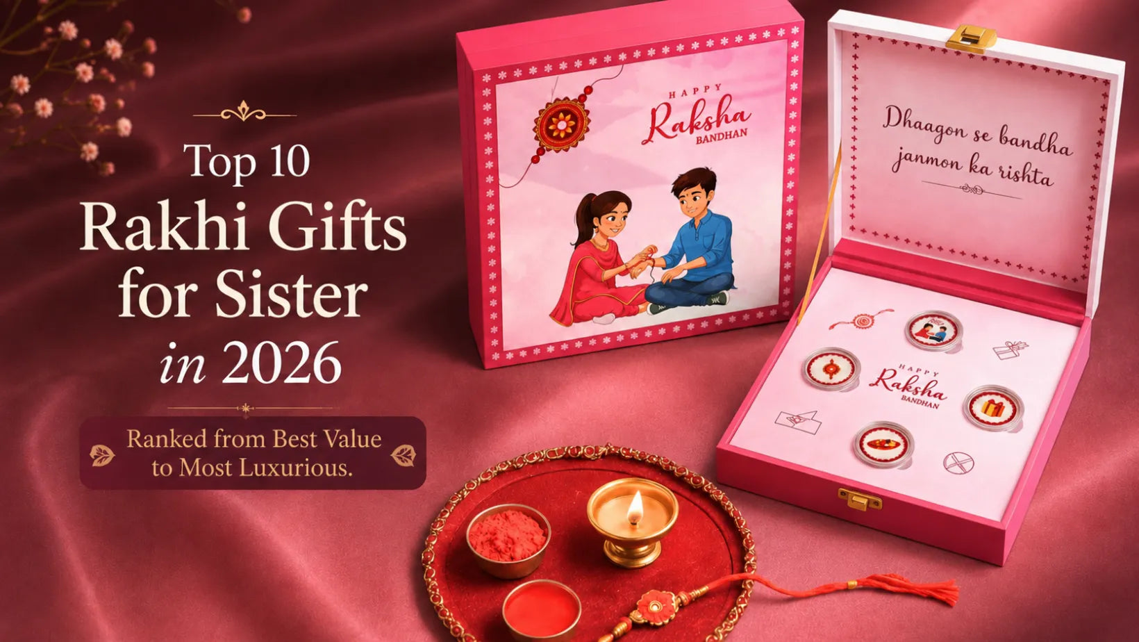 Raksha Bandhan Gifts for Brother 2026: The Return Gift He Will Actually Keep