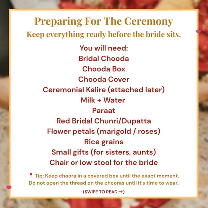 Your Guide To Chooda Ceremony