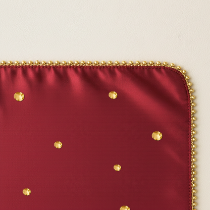 Red Mehndi Mat Customizable With Logo