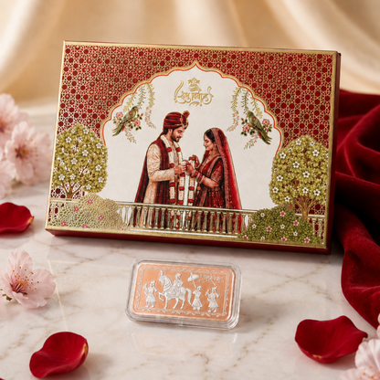 Wedding Special Baraat 20g Silver Coin Gift