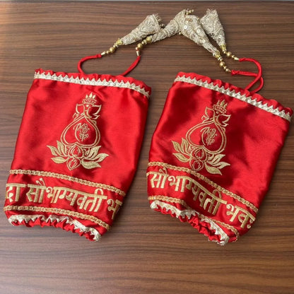 Sada Saubhagyavati Chooda Cover with Ganesh Ji Chooda Box Combo Set