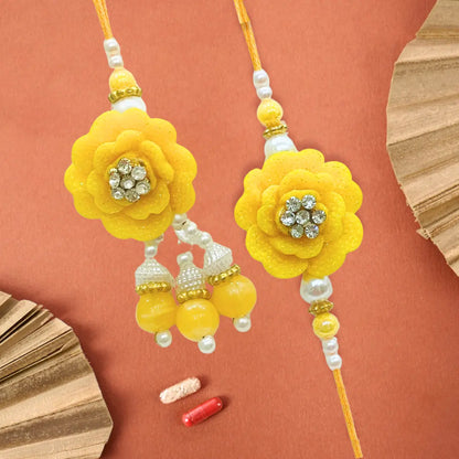 Pair Rakhi - Beautiful Attractive Design