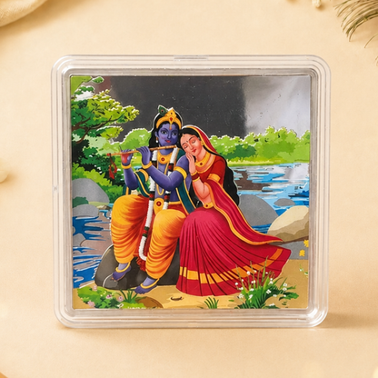 Radha Krishan, Square Shape, 40 g