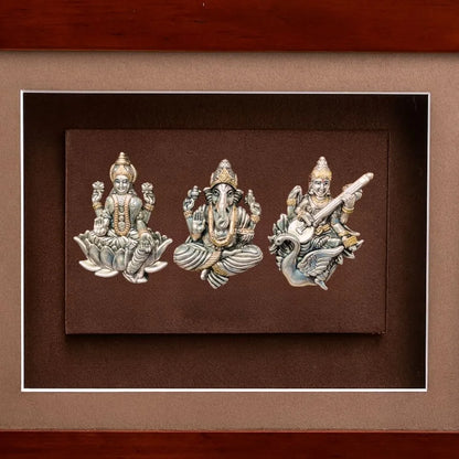 999 Laxmi Ganesh Saraswati Murti – A Divine Gift of Prosperity