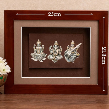 999 Laxmi Ganesh Saraswati Murti – A Divine Gift of Prosperity