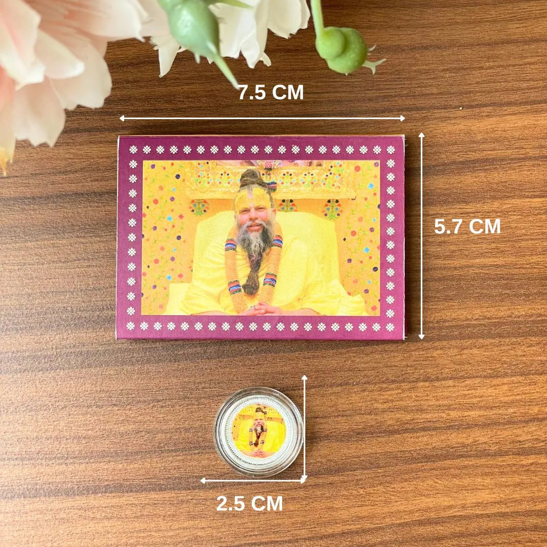 Jagadguru Premanand Ji Maharaj, Silver, Round Shape, 1 GM, 999 Purity Silver Coin