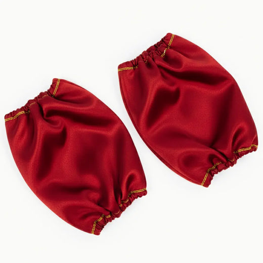 Elegant Satin Maroon Chooda Cover